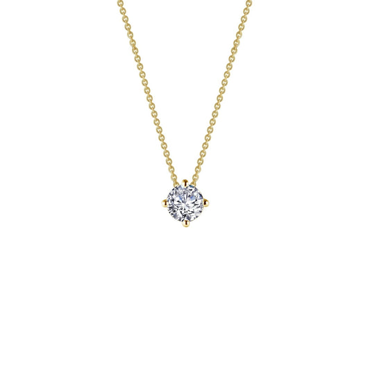 LAFONN 0.65 CTW Solitaire Necklace N0152CLG20