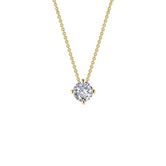 LAFONN 1.0 CTW Solitaire Necklace N0154CLG20