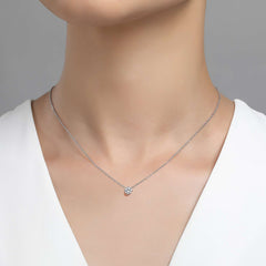 LAFONN 0.50 CTW Solitaire Necklace N0172CLP20