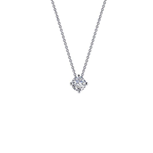 LAFONN 0.50 CTW Solitaire Necklace N0172CLP20