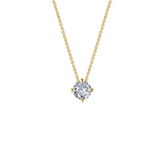LAFONN 0.85 CTW Solitaire Necklace N0173CLP20