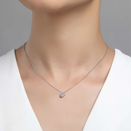 LAFONN 0.85 CTW Solitaire Necklace N0173CLG20