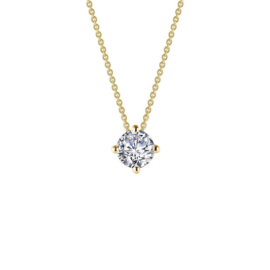 LAFONN 1.5 CTW Solitaire Necklace N0175CLG20