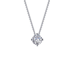 LAFONN 1.5 CTW Solitaire Necklace N0175CLP20