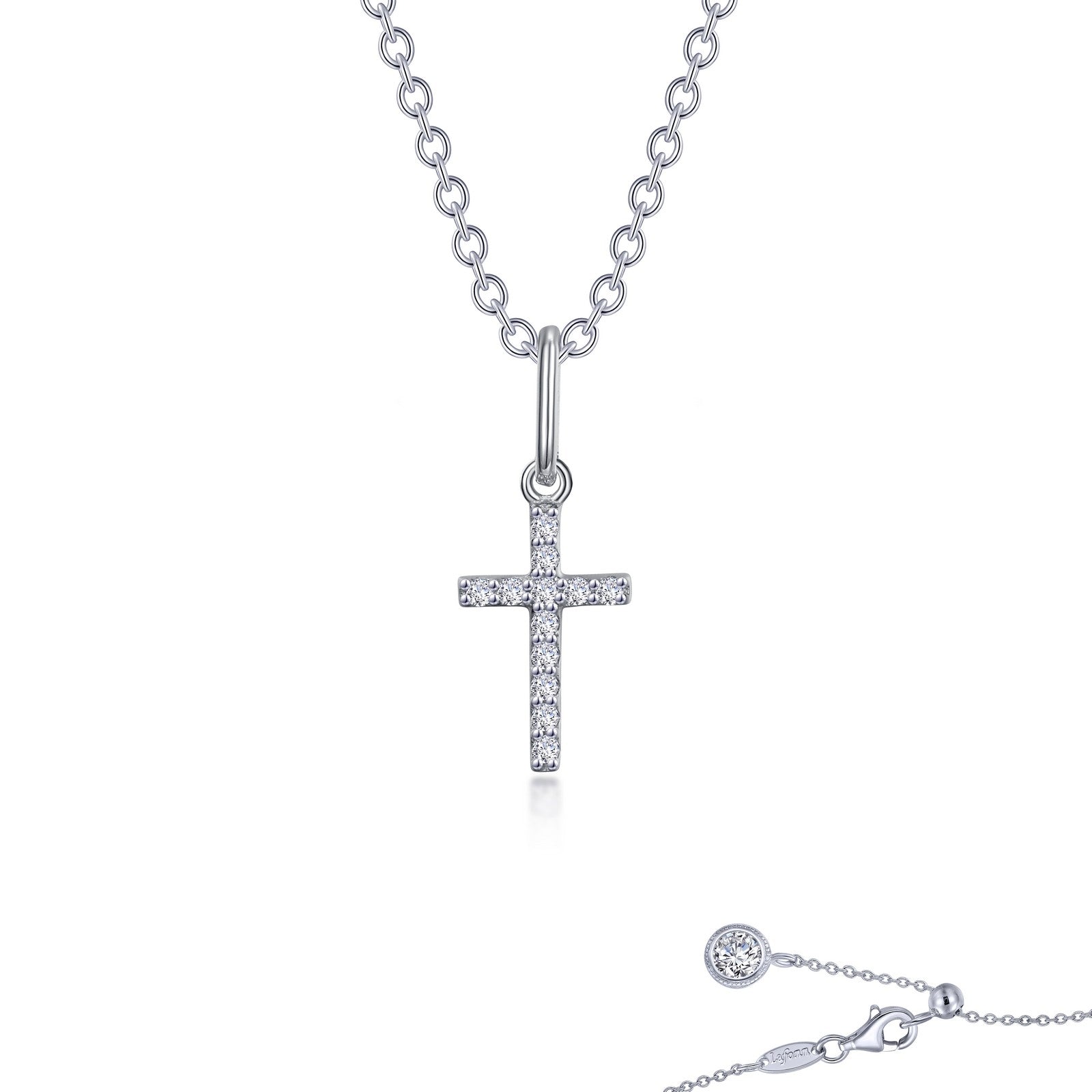 LAFONN Mini Cross Necklace N0237CLG20