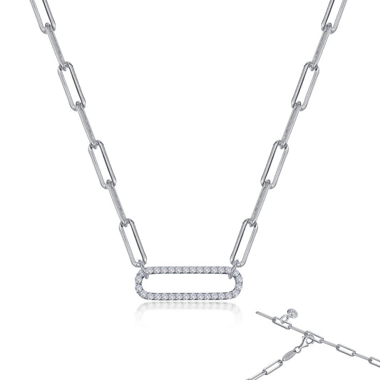 LAFONN Paperclip Necklace N0239CLP20