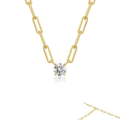 LAFONN Paperclip Necklace N0250CLP20