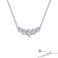 LAFONN Oval Five-Stone Necklace N0260CLP20