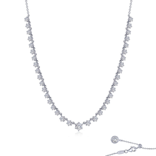 LAFONN Graduated Tennis Necklace N0272CLP16