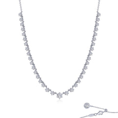 LAFONN Graduated Tennis Necklace N0272CLP16