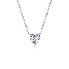LAFONN Heart Solitaire Necklace N0277CLG20
