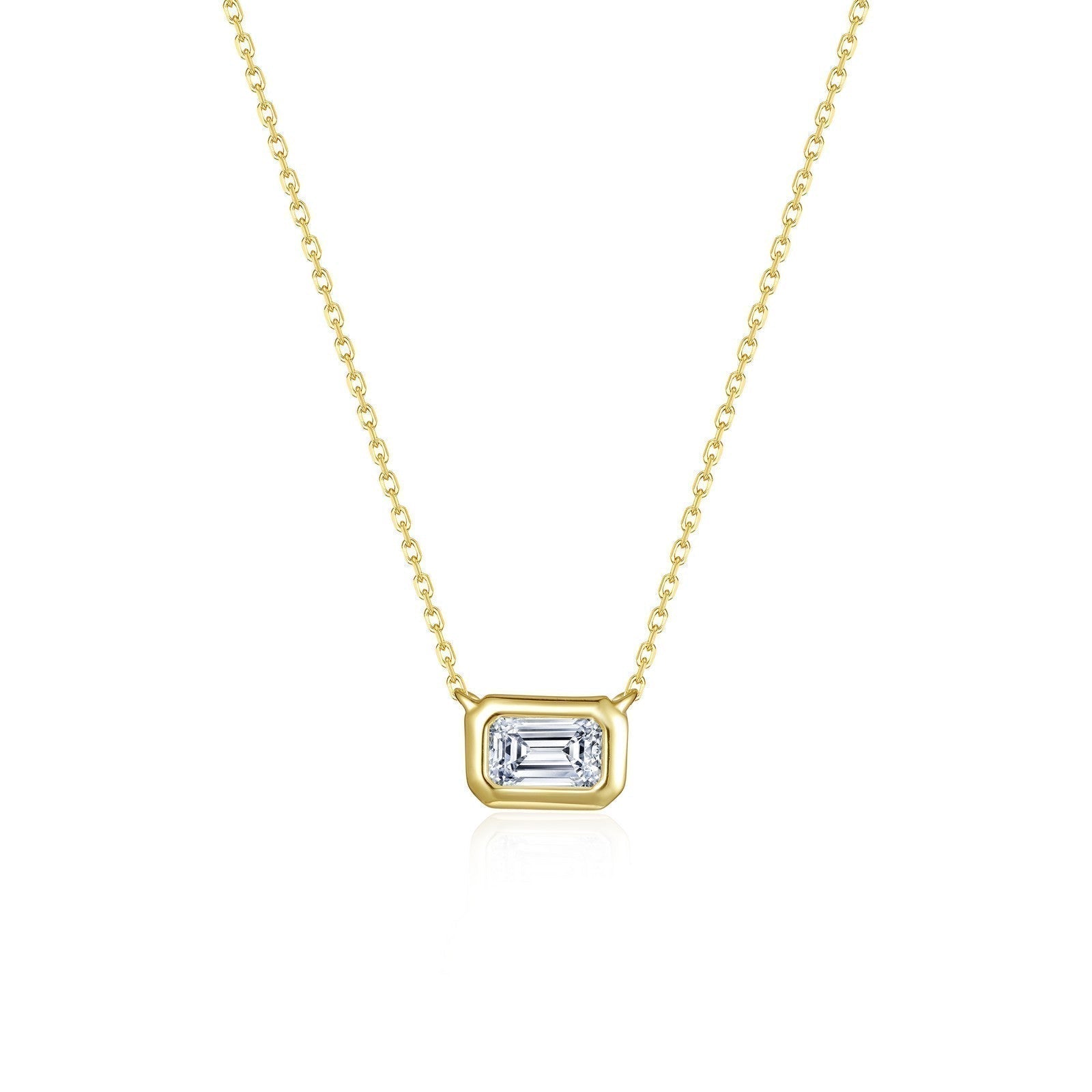 east-west-bezel-set-emerald-cut-solitaire-choker-necklace