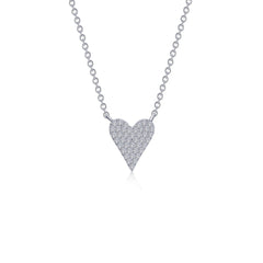 LAFONN Pave Heart Necklace N0323CLP20