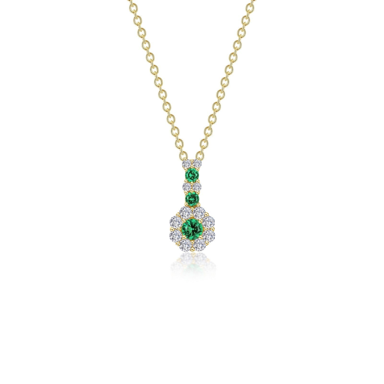 LAFONN Adjustable Flower Necklace N0327CEG20