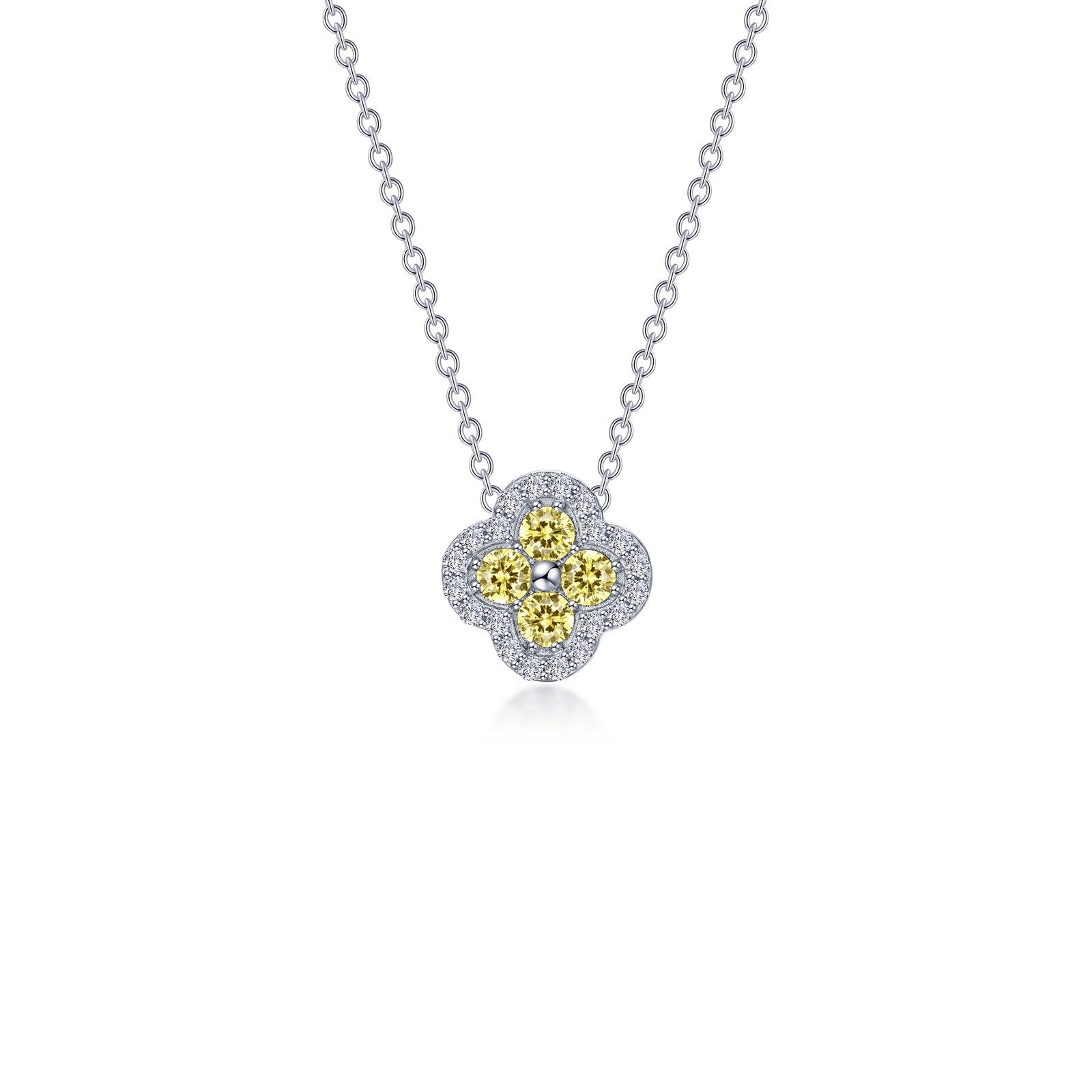 LAFONN 0.65 CTW Halo Necklace N0335CAP20