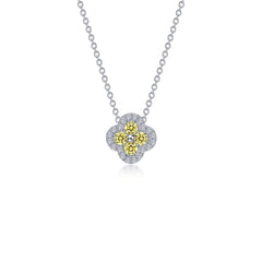 LAFONN 0.65 CTW Halo Necklace N0335CLP20