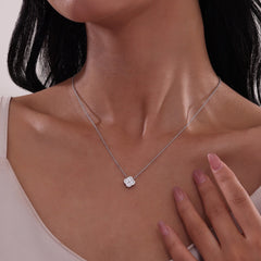 LAFONN 0.65 CTW Halo Necklace N0335CAP20