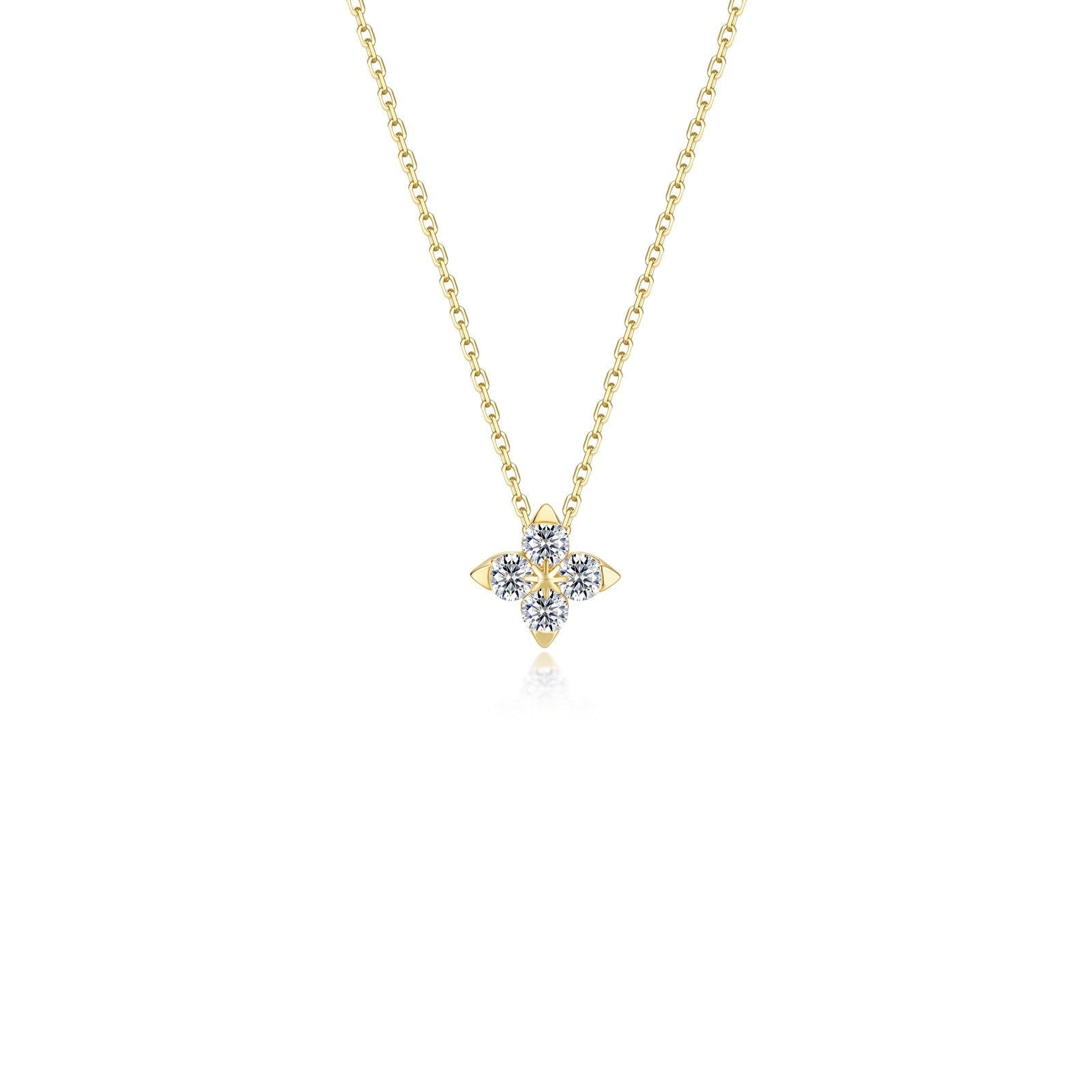 LAFONN Trillium Bud Necklace N0343CLG18