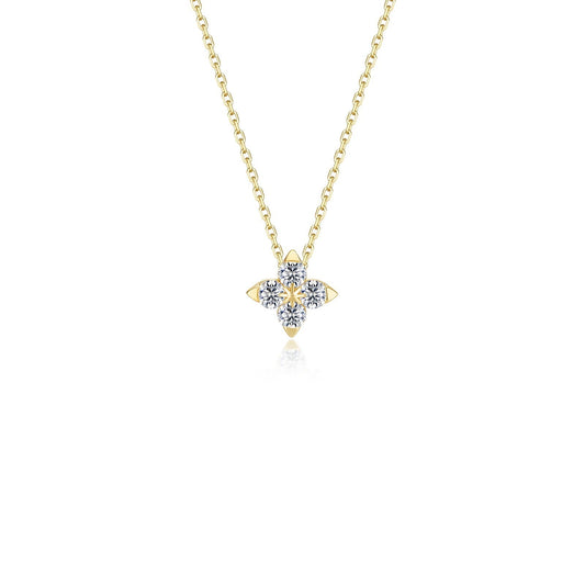LAFONN Trillium Bloom Necklace N0344CLP18