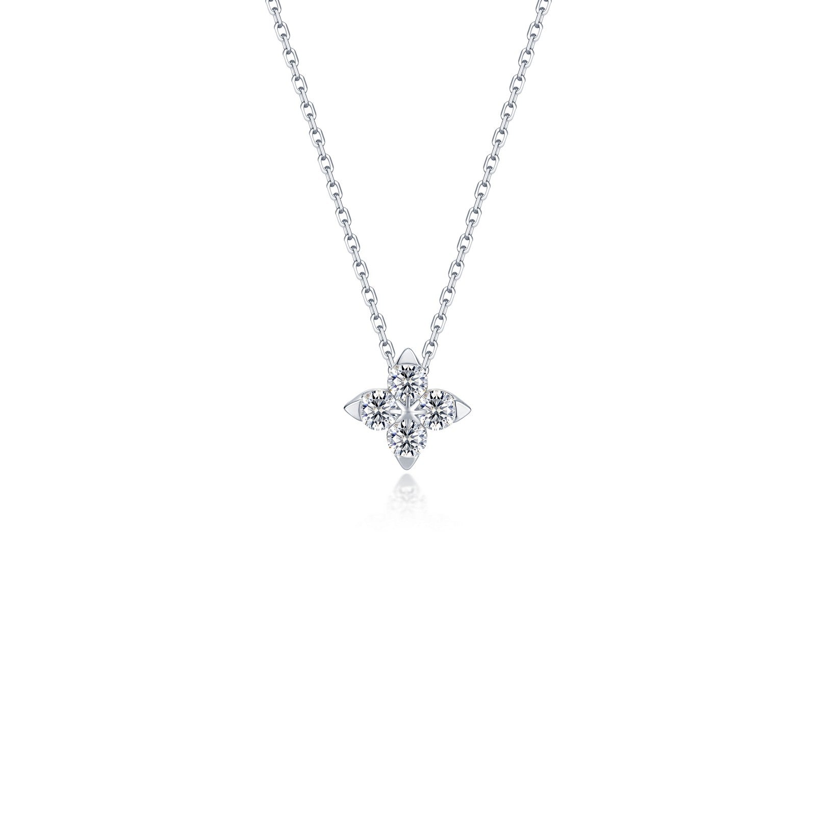 LAFONN Trillium Bloom Necklace N0344CLP18