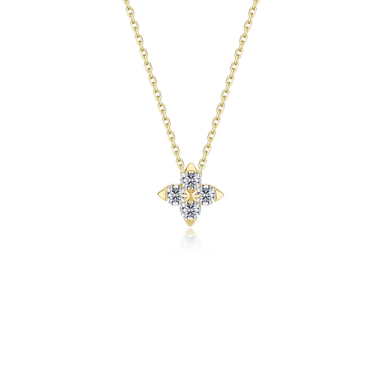 LAFONN Trillium Superbloom Necklace N0345CLP18