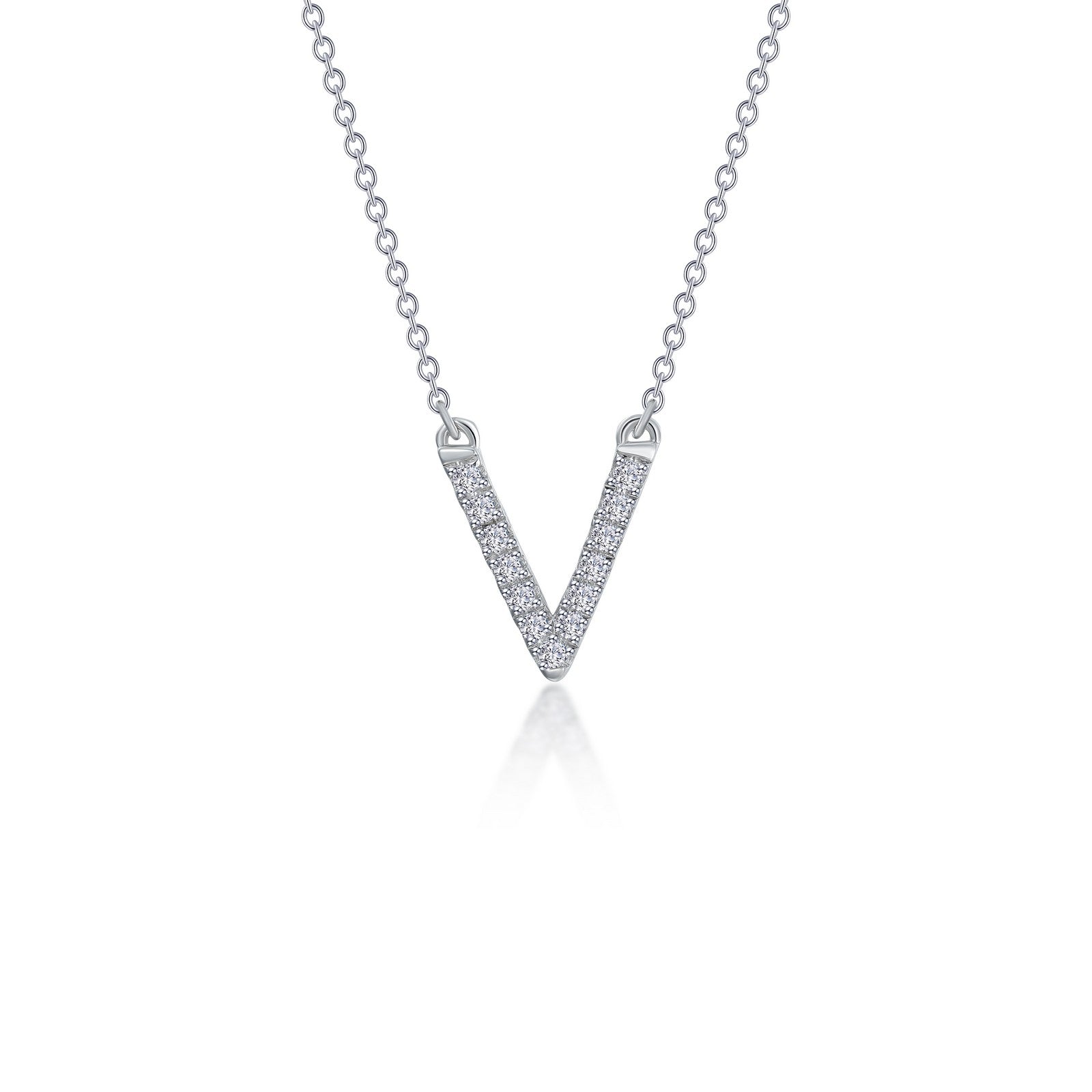 LAFONN Modern V-Shaped Necklace N2017CLP20