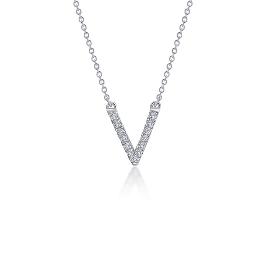 LAFONN Modern V-Shaped Necklace N2017CLP20