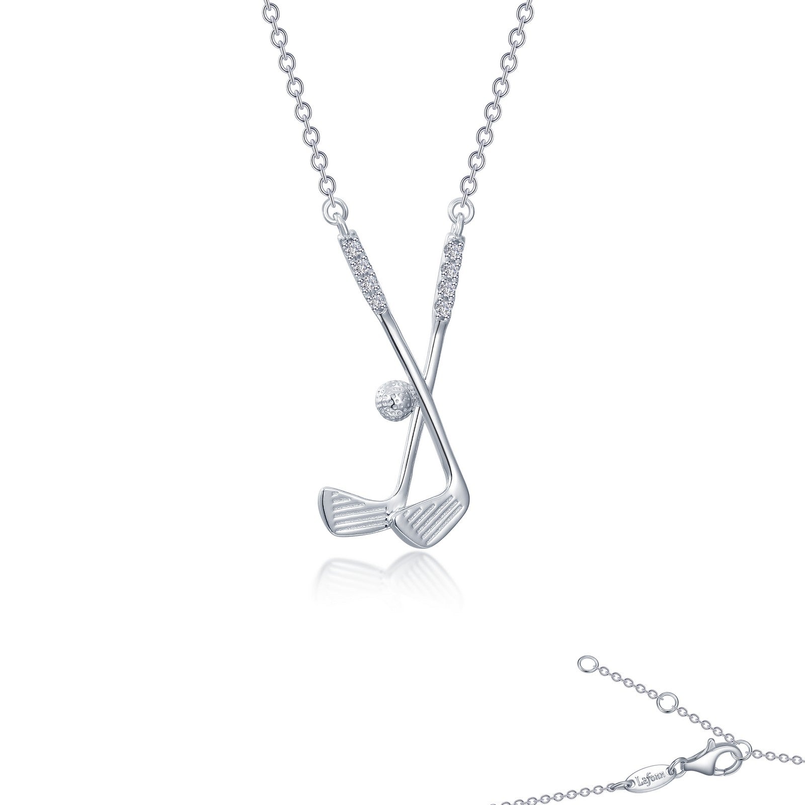 LAFONN Golf Clubs Necklace N2019CLP20