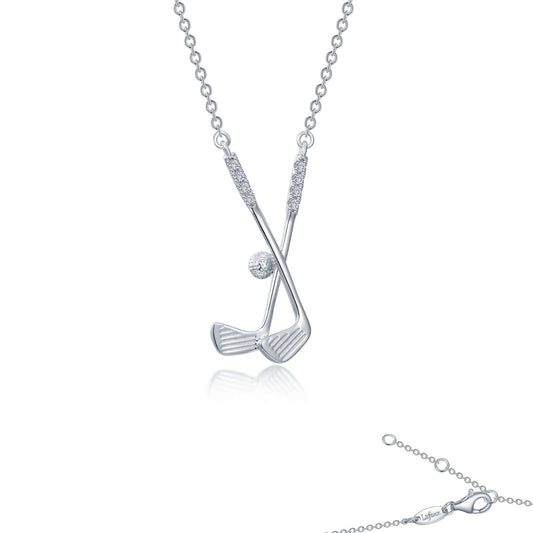 LAFONN Golf Clubs Necklace N2019CLP20