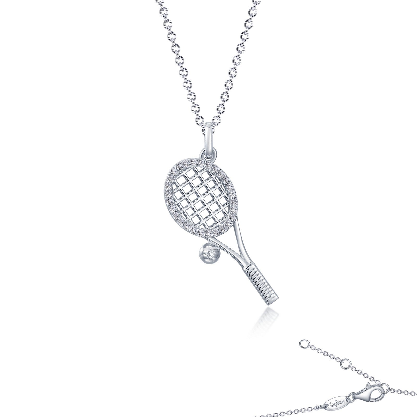 LAFONN Tennis Racket Necklace N2021CLP20