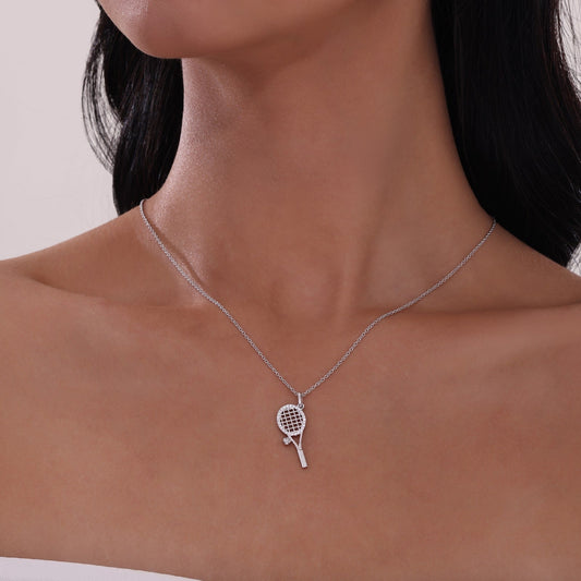 LAFONN Tennis Racket Necklace N2021CLP20