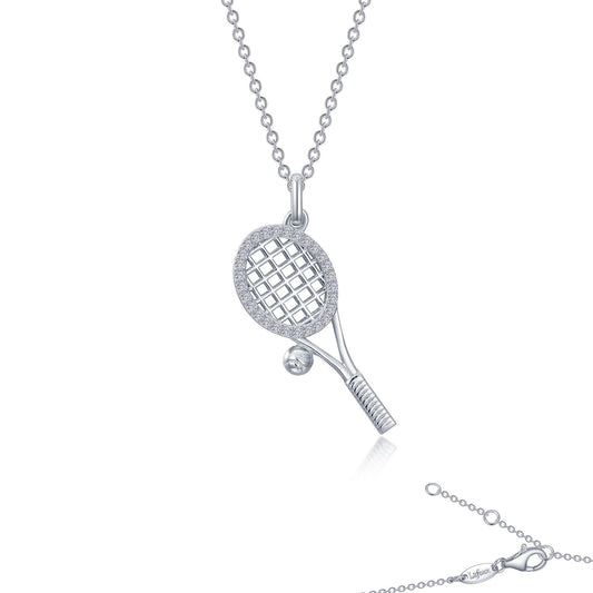 LAFONN Tennis Racket Necklace N2021CLP20