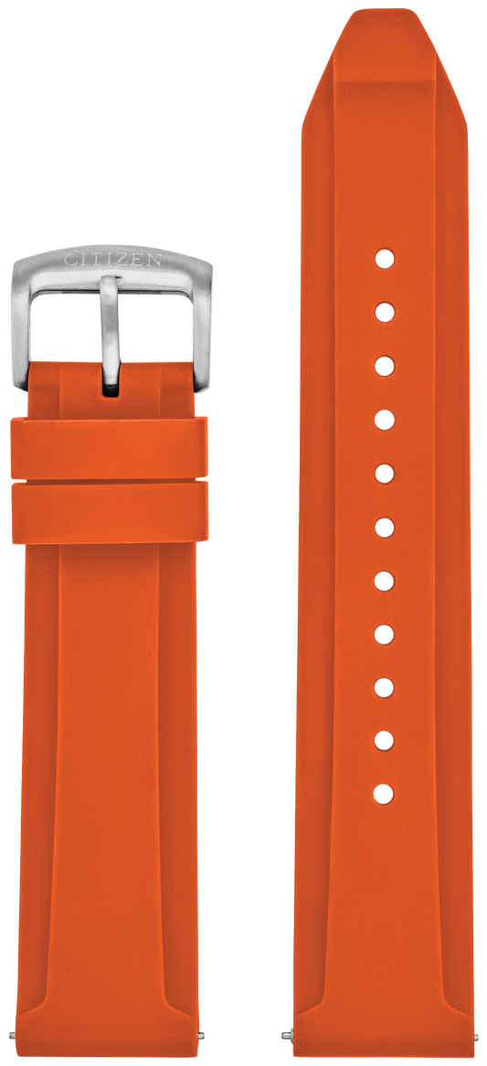 Citizen Orange Silicone Strap (22mm) 59-005K2-04