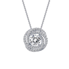 LAFONN Circle Knot Pendant Necklace P0185CLP18