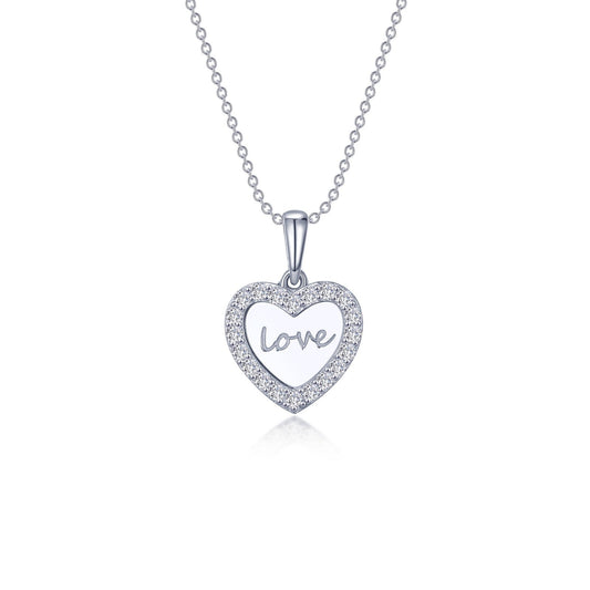 LAFONN Love Heart Necklace P0274CLP20