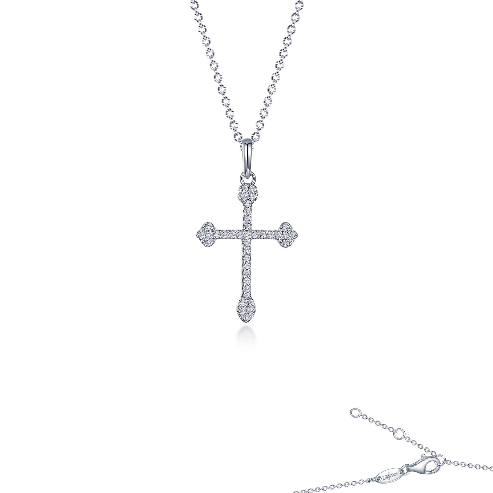 LAFONN Syriac Cross Pendant Necklace P0281CLP20