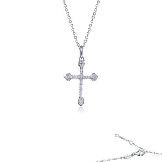 LAFONN Syriac Cross Pendant Necklace P0281CLP20