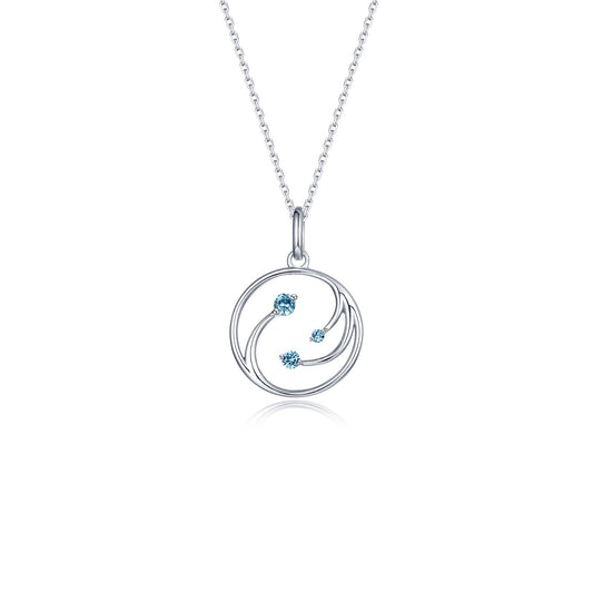 LAFONN Three Wishes Pendant Necklace P0317BTP18