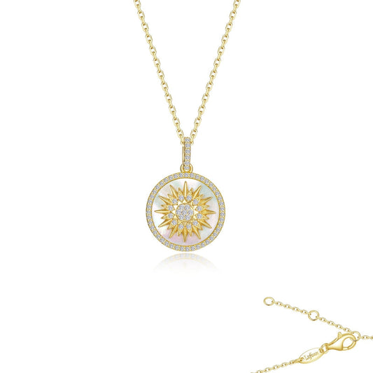 LAFONN Ethereal Light Pendant Necklace P0318MOG20