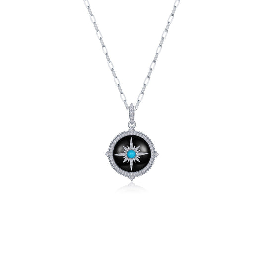 LAFONN Voyager Compass Pendant Necklace P0322TOP20