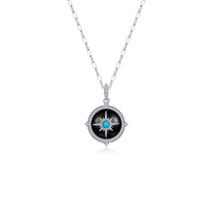 LAFONN Voyager Compass Pendant Necklace P0322TOP20