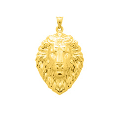 Parkplace Jewelers 14k-gold-lion-head-pendant-p10530