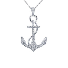 LAFONN Anchor Pendant Necklace P2005CLP18