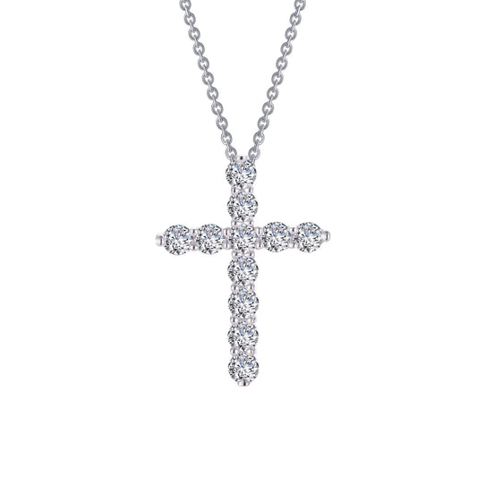 LAFONN 1.87 CTW Cross Necklace P2014CLP18