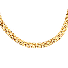 Parkplace Jewelers 14k-gold-4mm-panther-necklace-pan105