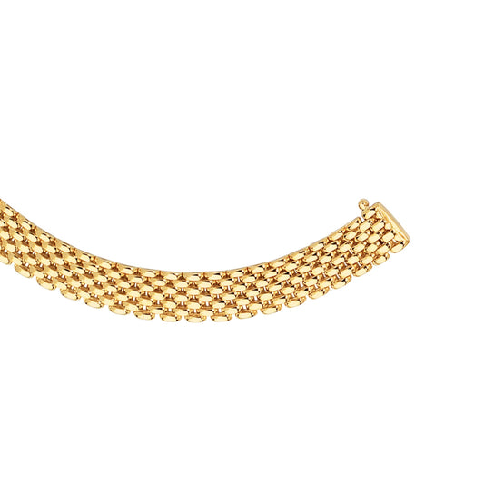 Parkplace Jewelers 14k-gold-9mm-panther-necklace-pan108