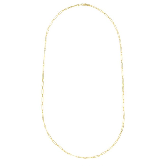 Parkplace Jewelers 14k-alternating-2-8mm-paperclip-link-chain-pclip065