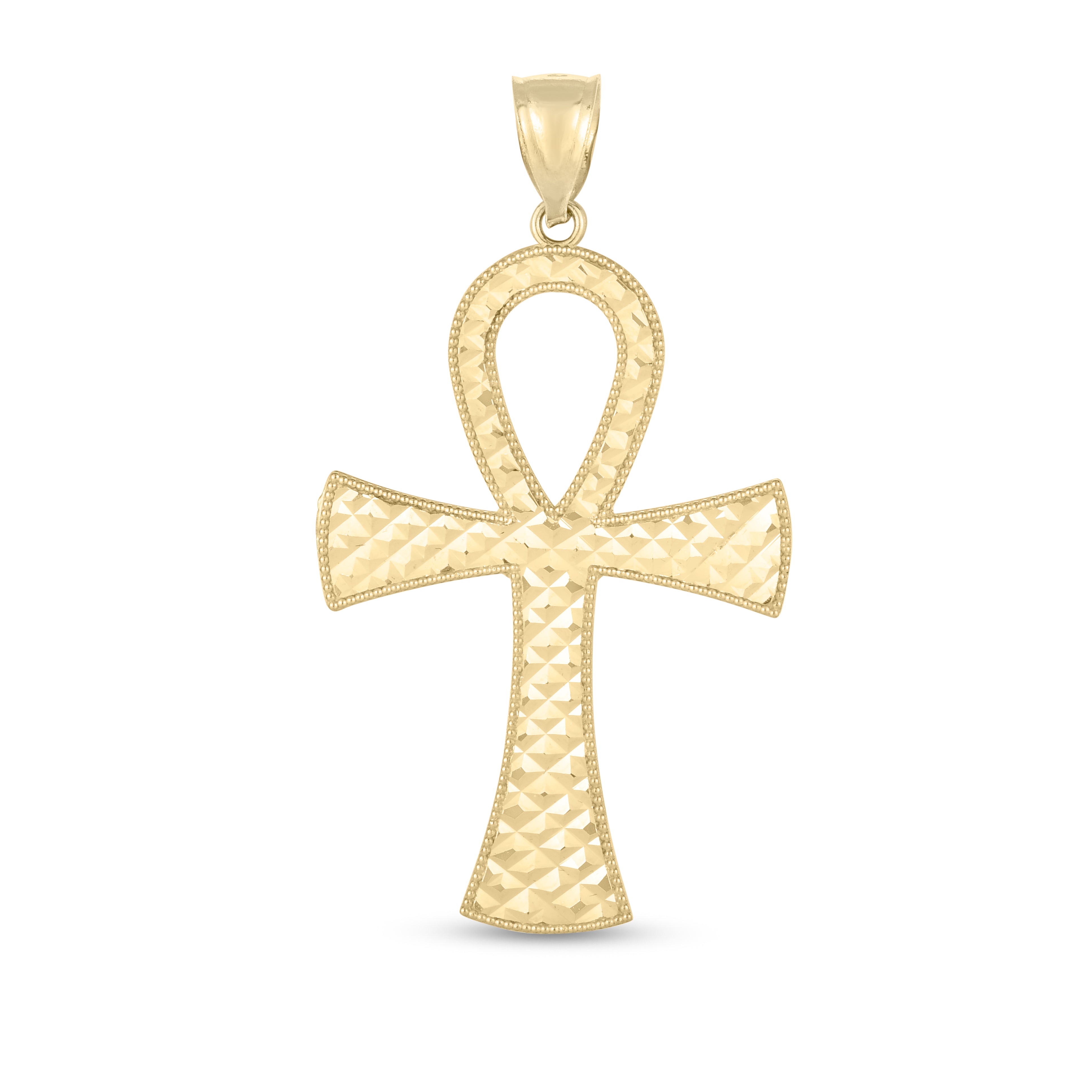 Parkplace Jewelers 14k-gold-ankh-cross-pendant-pd3749