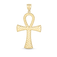 Parkplace Jewelers 14k-gold-ankh-cross-pendant-pd3749