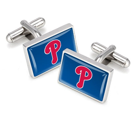 MClip Philadelphia Phillies Cufflinks PHI-SS-CLS-CLUR